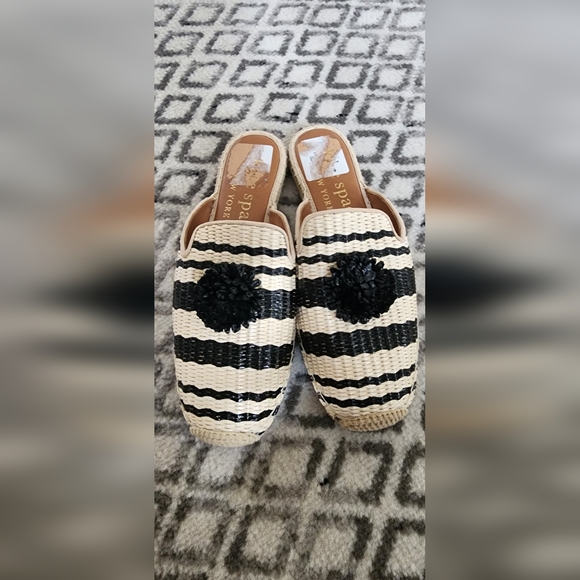 KATE SPADE RAFFIA SLIDES - Picture 5 of 9